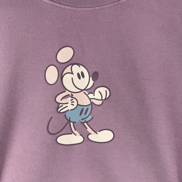 Disney Mickey Mouse Genuine Mousewear Crew Sweatshirt Womens Medium Pullover - Picture 3 of 10